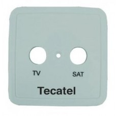 Tecatel Καπάκι Πρίζας Διπλό TV/SAT