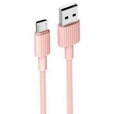 XO NB156 USB cable for micro Pink