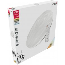 Avide LED Ceiling Lamp Oyster Selene-CCT 48W with remote