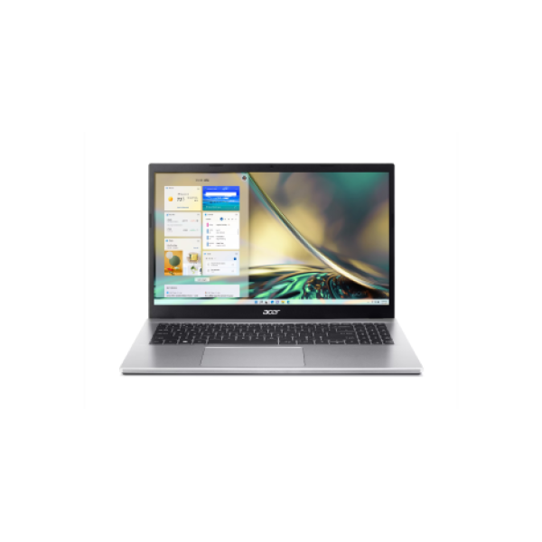 ACER NB ASPIRE A315-59-53SJ, 15.6" FHD 1920x1080, INTEL CPU 12TH GEN i5-1235U, 8GB RAM, SSD 512GB M.2. NVMe, INTEL IRIS XE GRAPHICS, WIN11HOME, SILVER, 2YW for Consumers/ 1YW for professionals.