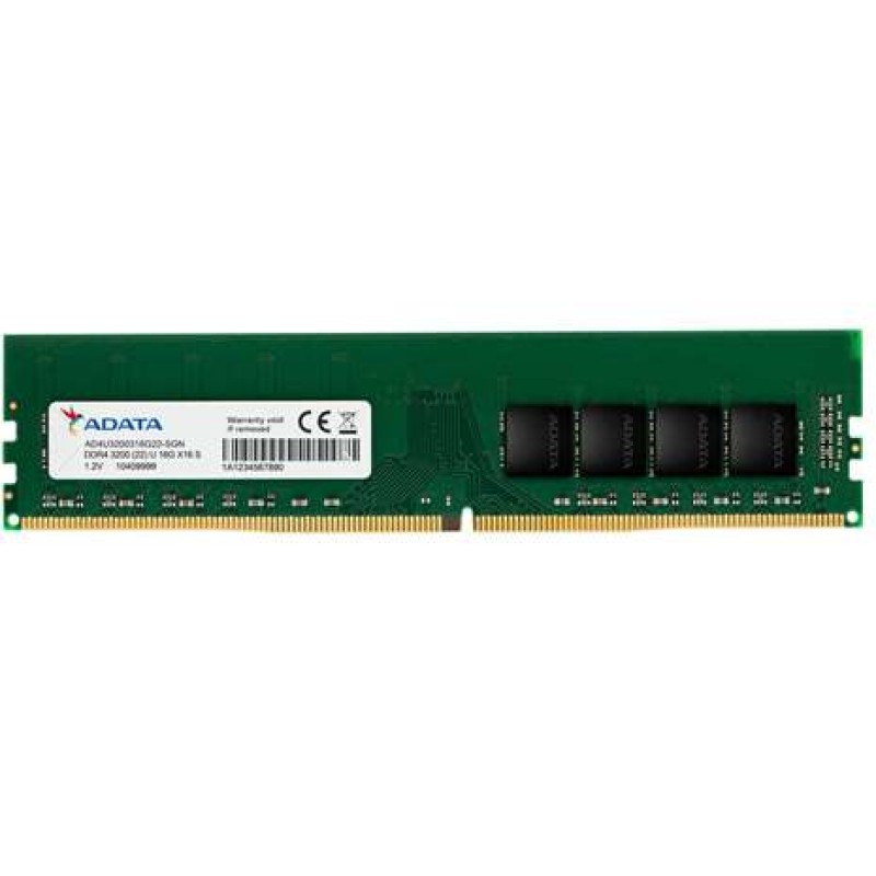 ADATA RAM DIMM 8GB AD4U32008G22-SGN, DDR4, 3200MHz, CL22, SINGLE TRAY, LTW.