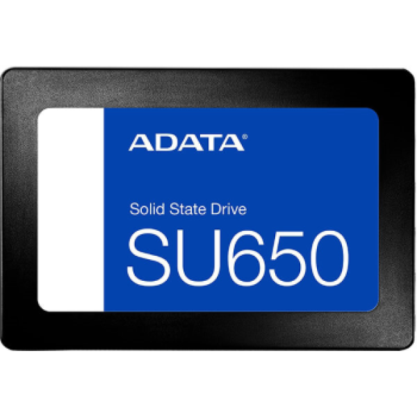 ADATA SSD 2.5" 256GB ASU650SS-256GT-R, SATA3, READ 520 MB/s, WRITE 450MB/s, 3YW.