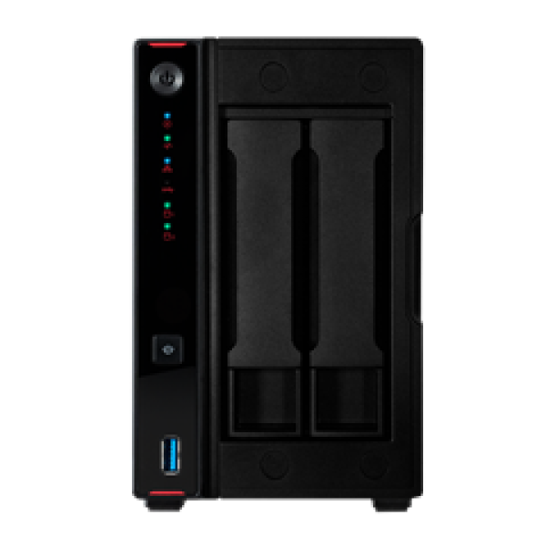 ASUSTOR NAS AS5202T - NIMBUSTOR 2, DT, 2 BAYS HOT SWAP, INTEL CELERON J4005 2.0GHz DC (burst 2.7GHz), 2GB (MAX 8GB), 3xUSB3.2 GEN1, 2,5 GbEx2, HDMI 2.0, WoL, WoW, IR, 3YW.