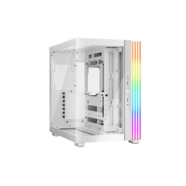 BEQUIET PC CHASSIS LIGHT BASE 600 DX WHITE BGW66, MIDI TOWER ATX, ARGB LIGHTING, W/O PSU, W/O FAN, 3YW.