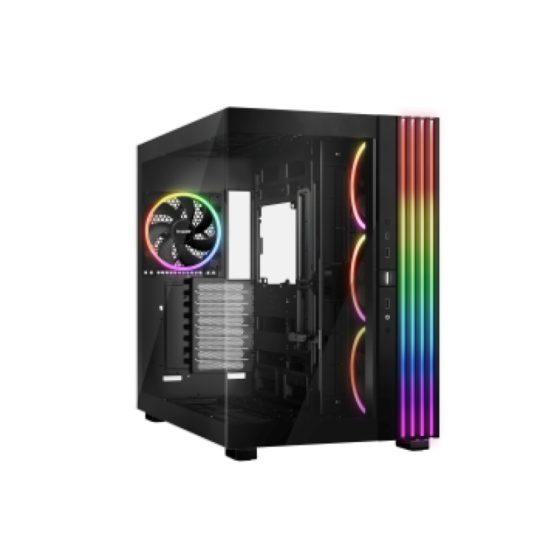 BEQUIET PC CHASSIS LIGHT BASE 900 FX BGW71, FULL TOWER ATX, BLACK, ARGB LIGHTING, W/O PSU, 3x14CM SIDE LIGHT WINGS LX , 1x14CM REAR LIGHT WINGS LX, 3YW.