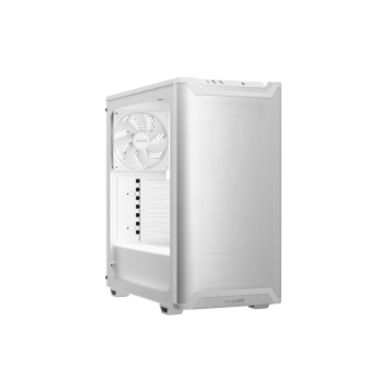 BEQUIET PC CHASSIS PURE BASE 501 AIRFLOW WINDOW WHITE BGW75, MIDI TOWER ATX, W/O PSU, Front: 1x Pure Wings 3 140mm PWM, Rear: 1x Pure Wings 3 140mm PWM, 3YW.