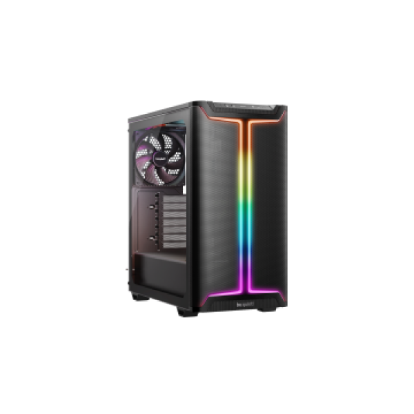 BEQUIET PC CHASSIS PURE BASE 501 DX BLACK BGW76, MIDI TOWER ATX, W/O PSU, Top: 1x Pure Wings 3 140mm PWM, Front: 1x Pure Wings 3 140mm  PWM, Rear: 1x Pure Wings 3 140mm PWM, 3YW.