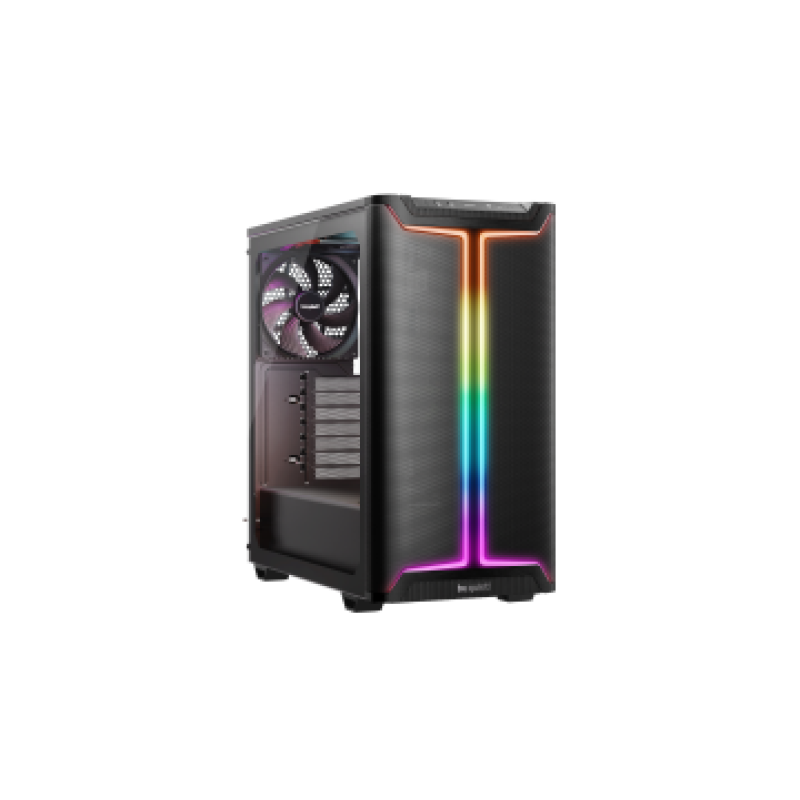 BEQUIET PC CHASSIS PURE BASE 501 DX BLACK BGW76, MIDI TOWER ATX, W/O PSU, Top: 1x Pure Wings 3 140mm PWM, Front: 1x Pure Wings 3 140mm  PWM, Rear: 1x Pure Wings 3 140mm PWM, 3YW.