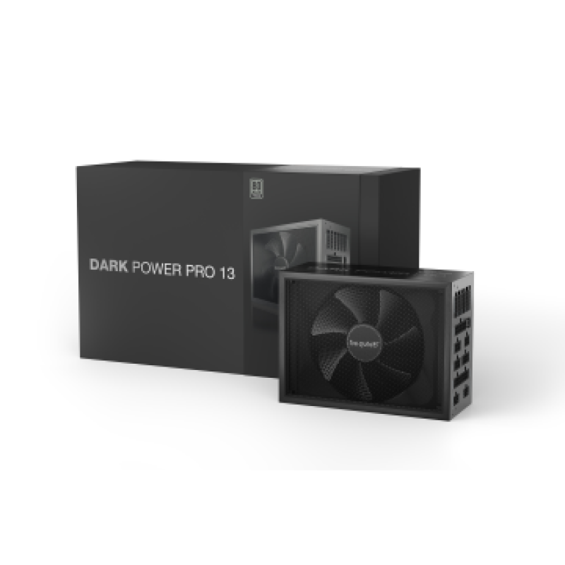 BEQUIET PSU DARK POWER PRO 13 1600W BN332, TITANIUM CERTIFIED, MODULAR CABLES, SILENT WINGS 135MM FAN, 10YW.