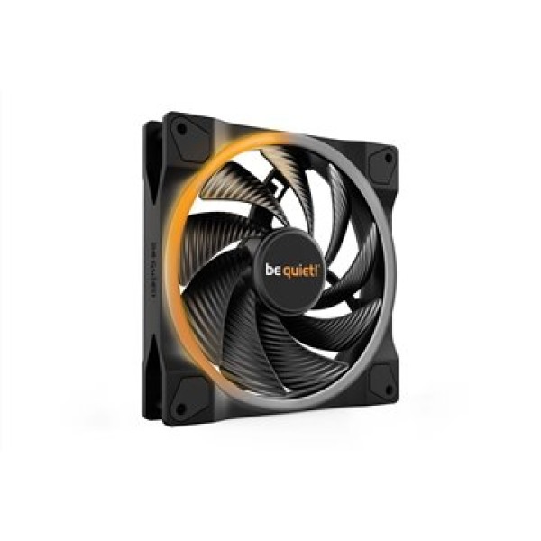 BEQUIET FAN LIGHT WINGS 140MM PWM HIGH-SPEED BL075, ARGB, 4 PIN PWM, 2200RPM, 71,7CFM/121,82M3/H, 31 DB, LIFESPAN 60000H, BLACK, 3YW.