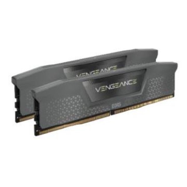 CORSAIR RAM DIMM XMS5 KIT 2x16GB CMK32GX5M2B5200Z40, DDR5, 5200MHz, LATENCY 40-40-40-77, 1.25V, VENGEANCE, INTEL XMP & AMD EXPO, GREY, LTW.