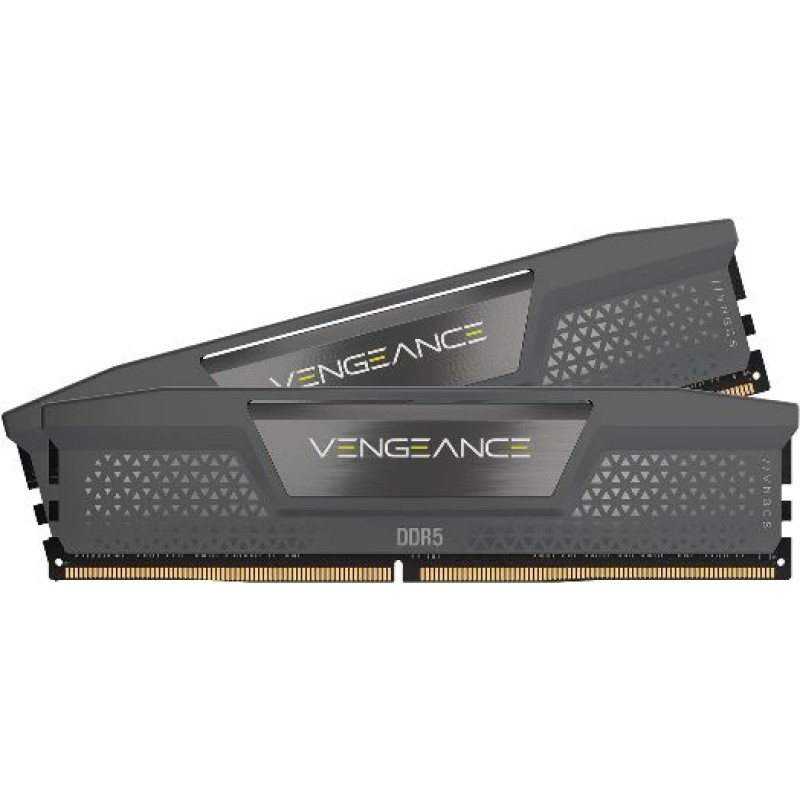 CORSAIR RAM DIMM XMS5 KIT 2x16GB CMK32GX5M2B5600Z40, DDR5, 5600MHz, LATENCY 40-40-40-77, 1.25V, VENGEANCE, INTEL XMP & AMD EXPO, GREY, LTW.