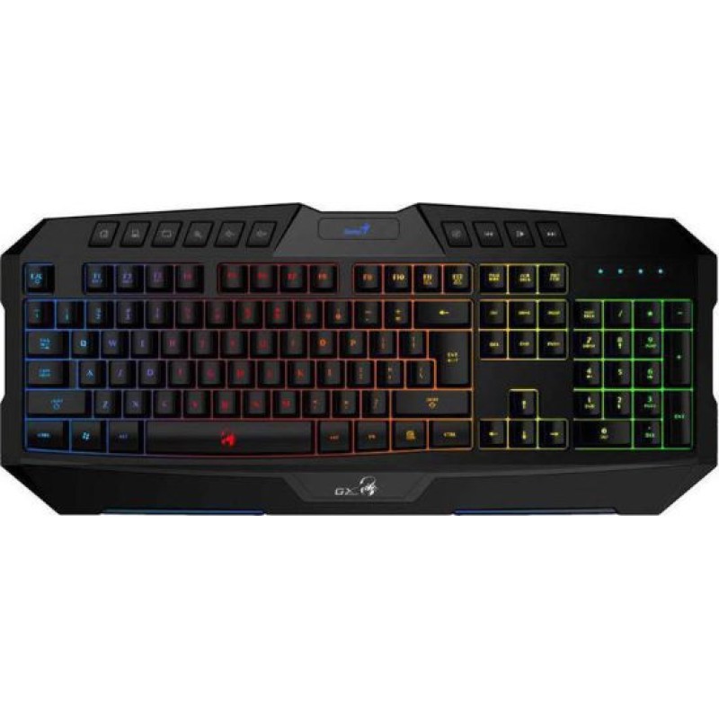 GENIUS KEYBOARD SCORPION K20, WIRED, USB, GAMING, BLACK, 2YW.