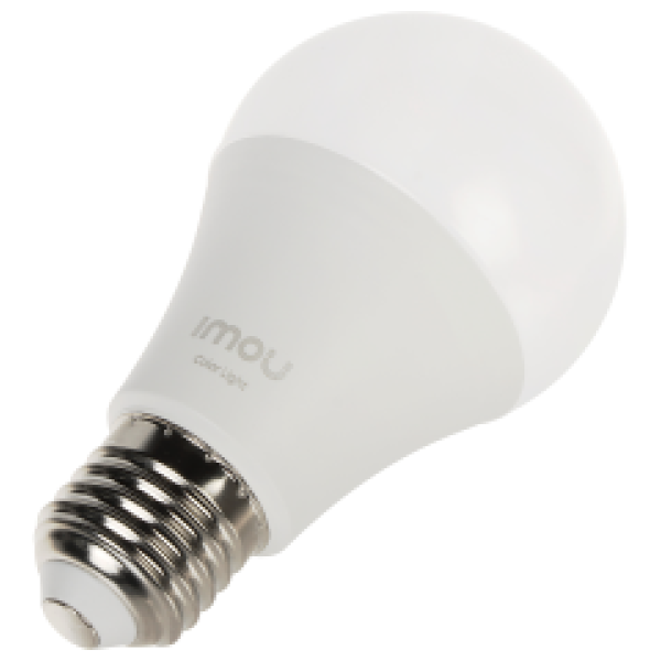 IMOU B5 COLOR LIGHT BULB CL1B-5-E27, LED TECHNOLOGY (2700-6500K), 806LM, WIFI 2.4GHz, REMOTE CONTROL VIA IMOU APP, 2YW.