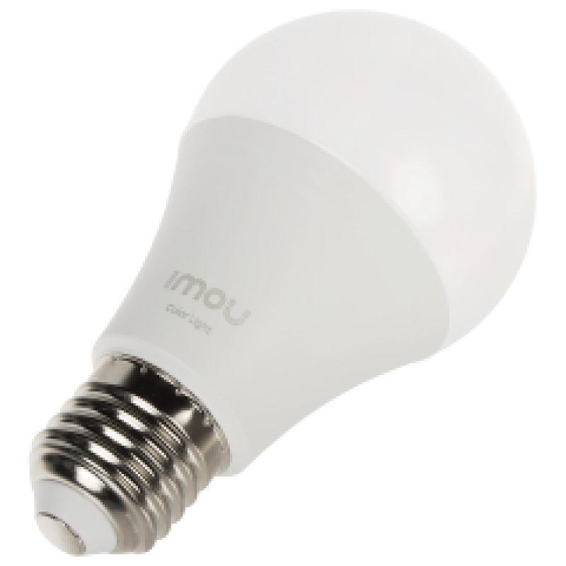 IMOU B5 COLOR LIGHT BULB CL1B-5-E27, LED TECHNOLOGY (2700-6500K), 806LM, WIFI 2.4GHz, REMOTE CONTROL VIA IMOU APP, 2YW.