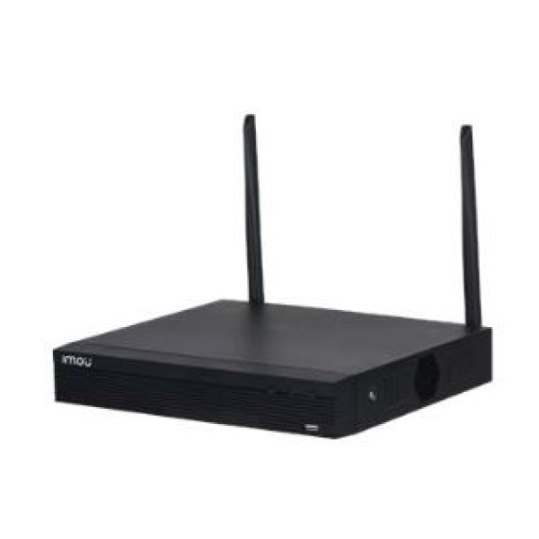 IMOU NVR WIRELESS NVR1104HS-W-S2, 4 WIRELESS VIDEO IN CHANNEL, 1HDMI/1VGA Video Out, 1080P/720P resolution, Max Decoding: 1ch@6MP/2ch@4MP/4ch@1080P, H.265/H.264, Up to 8TB HDD/Cloud Storage, ONVIF, 2YW.