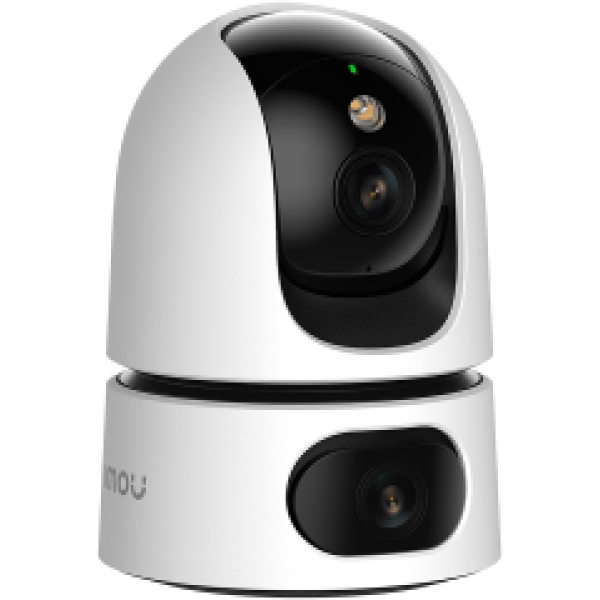 IMOU IP CAMERA RANGER DUAL 10MP IPC-S2XP-10M0WED, INDOOR, 5 MP FIXED & 5 MP PAN&TILT PTZ CAMERA, H.265/H.264, 8X DIGITAL ZOOM, IR 15M, WIFI 2,4GHz, ETHERNET 100Mbps, MICRO SD UPTO 512GB, MIC&SPEAKER, 2-WAY TALK, SMART TRACKING, DC5V, 3YW