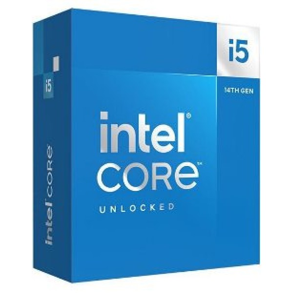 INTEL CPU CORE i5 14600K, 14C/ 20T, up to 5.30GHz, CACHE 24MB, SOCKET LGA1700 14th GEN, GPU, BOX, 3YW.
