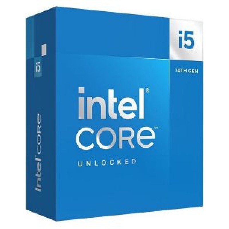 INTEL CPU CORE i5 14600K, 14C/ 20T, up to 5.30GHz, CACHE 24MB, SOCKET LGA1700 14th GEN, GPU, BOX, 3YW.