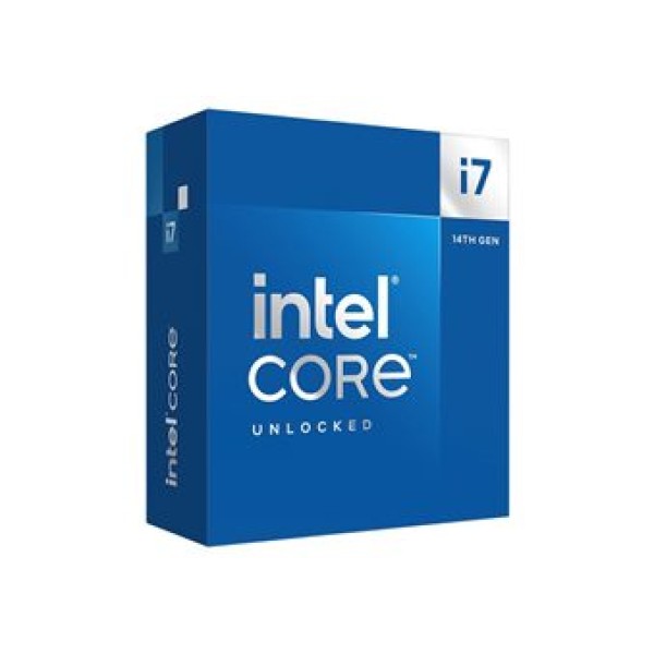 INTEL CPU CORE i7 14700K, 20C/28T, up to 5.60GHz, CACHE 33MB, SOCKET LGA1700 14th GEN, GPU, BOX, 3YW.