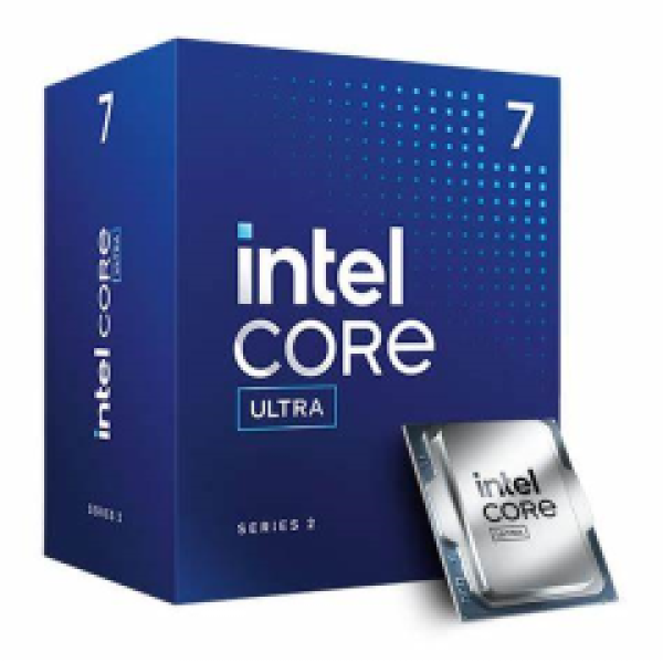 INTEL CPU CORE ULTRA 7 PROCESSOR 265F, 20C/20T, up to 5.3GHz, CACHE 30MB, SOCKET LGA1851, BOX, FAN, 3YW.
