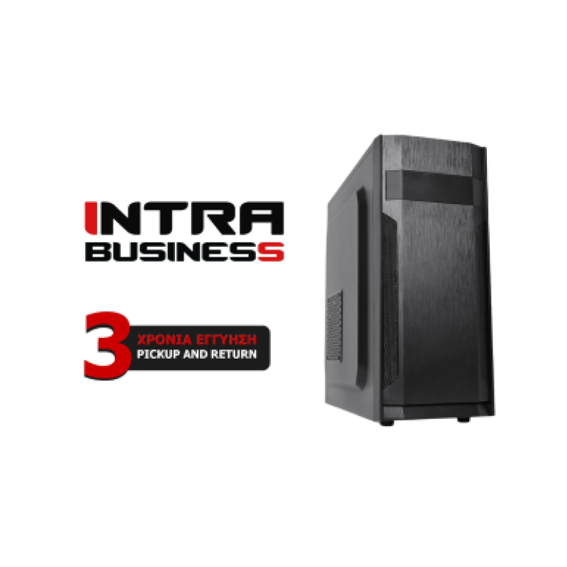 INTRA PC BUSINESS 12th GEN, INTEL CORE i5 12400, 16GB DDR4 3200MHz, INTEL UHD GRAPHICS, 512GB SSD NVME, LAN GB, MIDI TOWER, 650W PSU, MS WIN11 HOME, 3YW
