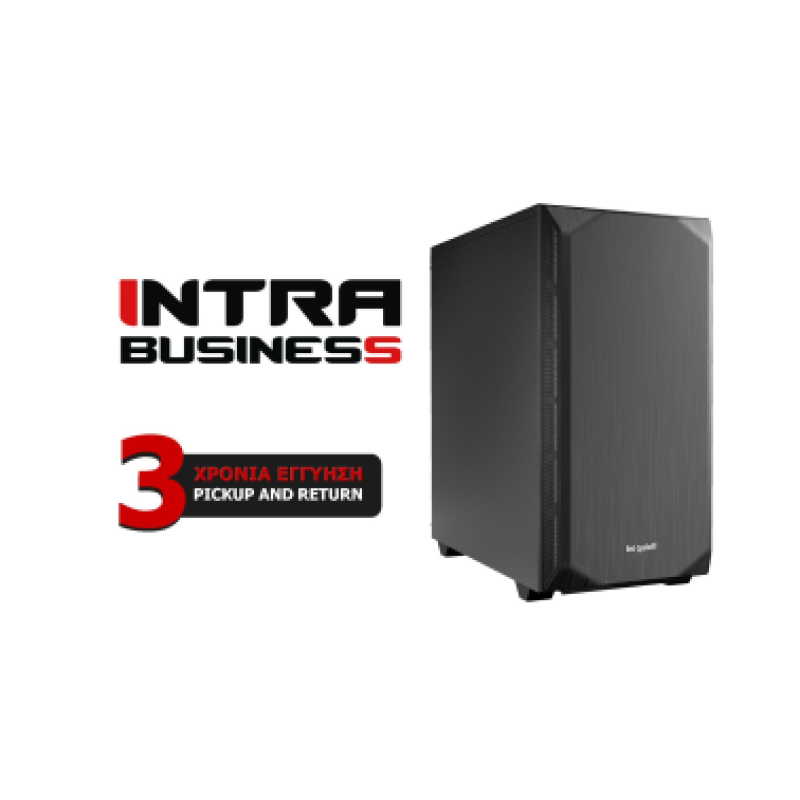 INTRA PC BUSINESS PRO 14th GEN, INTEL CORE i5 14400, 16GB DDR4 3200MHz, INTEL UHD GRAPHICS, 1TB SSD NVME PCI-E GEN4, LAN GB, MIDI TOWER, 550W PSU, WIN11PRO, 3YW.