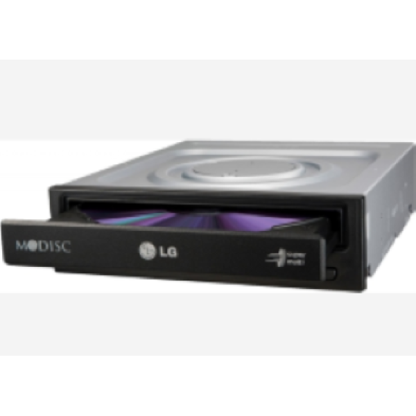LG DVD R/RW HLDS GH24NSD5, INTERNAL, SATA, 24x, DL, BLACK, BULK, 2YW.