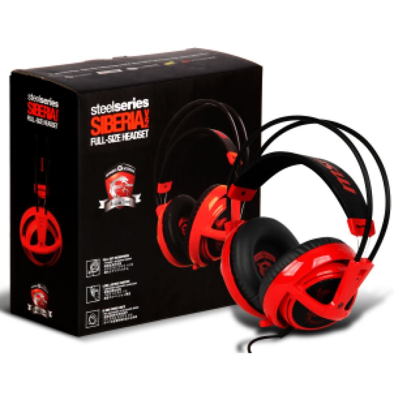 MSI HEADSET STEELSERIES SIBERIA v2 FULL SIZE, 2YW.
