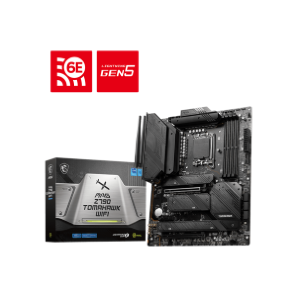 MSI MB MAG Z790 TOMAHAWK WIFI, SOCKET INTEL LGA1700 14TH/13TH/12THGEN, CS INTEL Z790, 4 DIMM SOCKETS DDR5, DP/HDMI, PCI-E GEN 4.0, 2.5G LAN, WIFI, ATX, 3YW.
