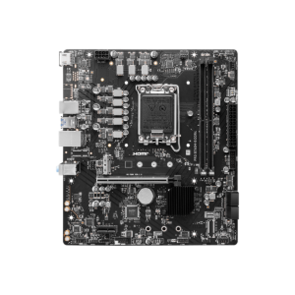MSI MB PRO B760M-B DDR4, SOCKET LGA1700 14th/13th/12th GEN CPU, CS INTEL B760, 2 DIMM SOCKETS DDR4, HDMI, PCI-E GEN 4.0, LAN 2.5G, MICRO-ATX, 3YW