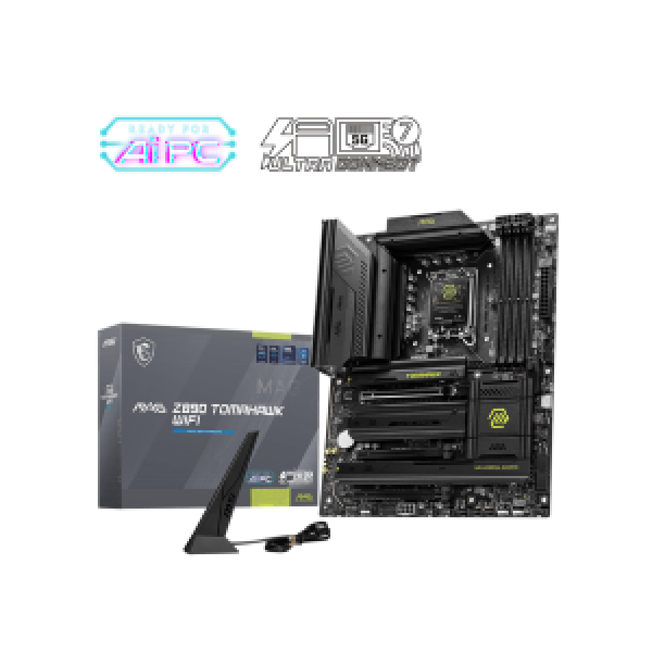 MSI MB MAG Z890 TOMAHAWK WIFI, SOCKET LGA1851, CS INTEL Z890, 4 DIMM SOCKETS DDR5, DP/HDMI, PCI-E GEN 5.0, 5G LAN, WIFI, ATX, 3YW