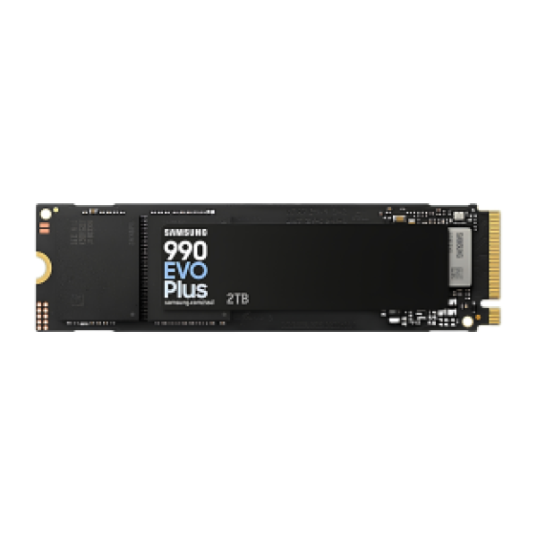 SAMSUNG SSD M.2 NVMe PCI-E GEN4 2TB MZ-V9S2T0BW SERIES 990 EVO PLUS, M.2 2280, NVMe PCI-E GEN4x4/5x2, READ 7250MB/s, WRITE 6300MB/s, 5YW.