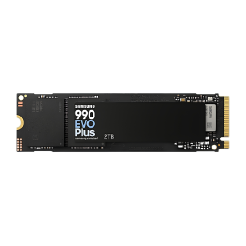 SAMSUNG SSD M.2 NVMe PCI-E GEN4 2TB MZ-V9S2T0BW SERIES 990 EVO PLUS, M.2 2280, NVMe PCI-E GEN4x4/5x2, READ 7250MB/s, WRITE 6300MB/s, 5YW.