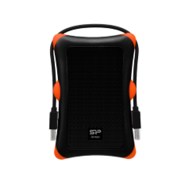 SILICON POWER EXTERNAL HDD 2.5" 2TB ARMOR A30, USB3.0, 5400RPM, POWER VIA USB, BLACK, 3YW.