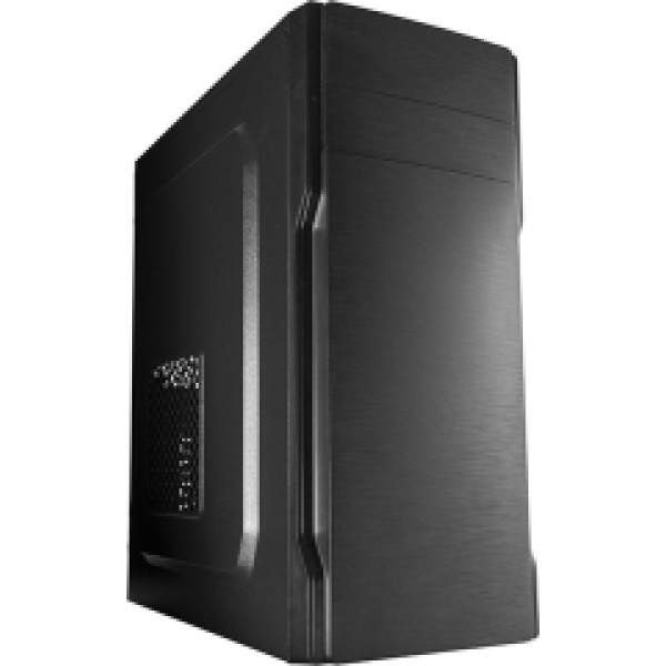 SUPERCASE PC CHASSIS F81A, MIDI TOWER ATX, BLACK, W/O PSU, 1x 8CM REAR FAN, 2YW.