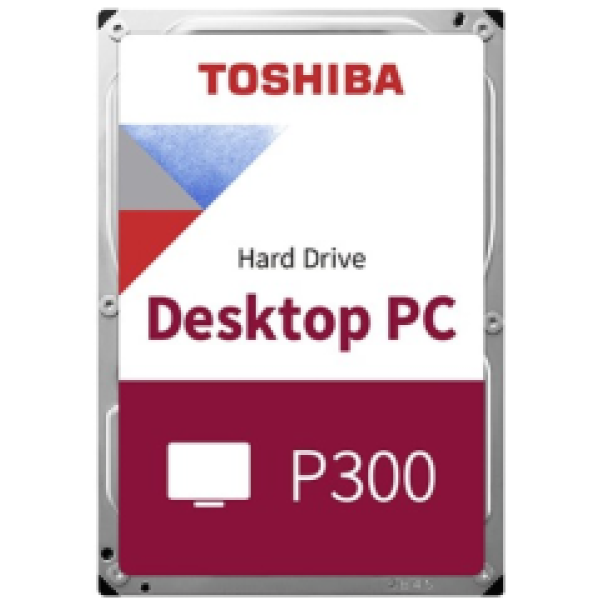 TOSHIBA HDD 3.5" 4TB P300 HDWD240UZSVA, SATA3, 5400RPM, CACHE 128MB, BULK, 2YW.