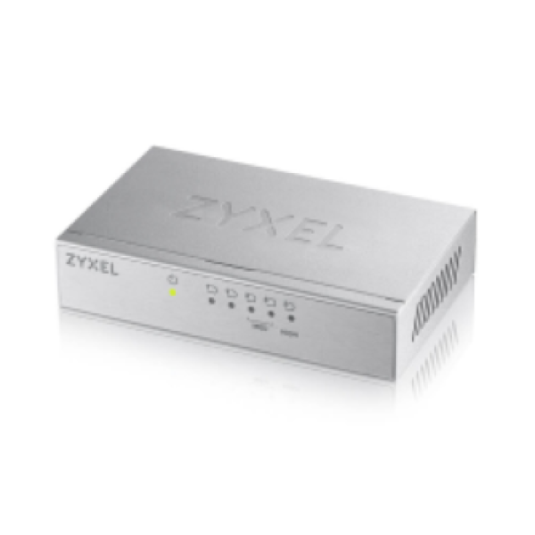 ZYXEL SWITCH GS-105B, 5 PORTS 100/1000Mbps, WORKGROUP GIGABIT SWITCH, 2YW.