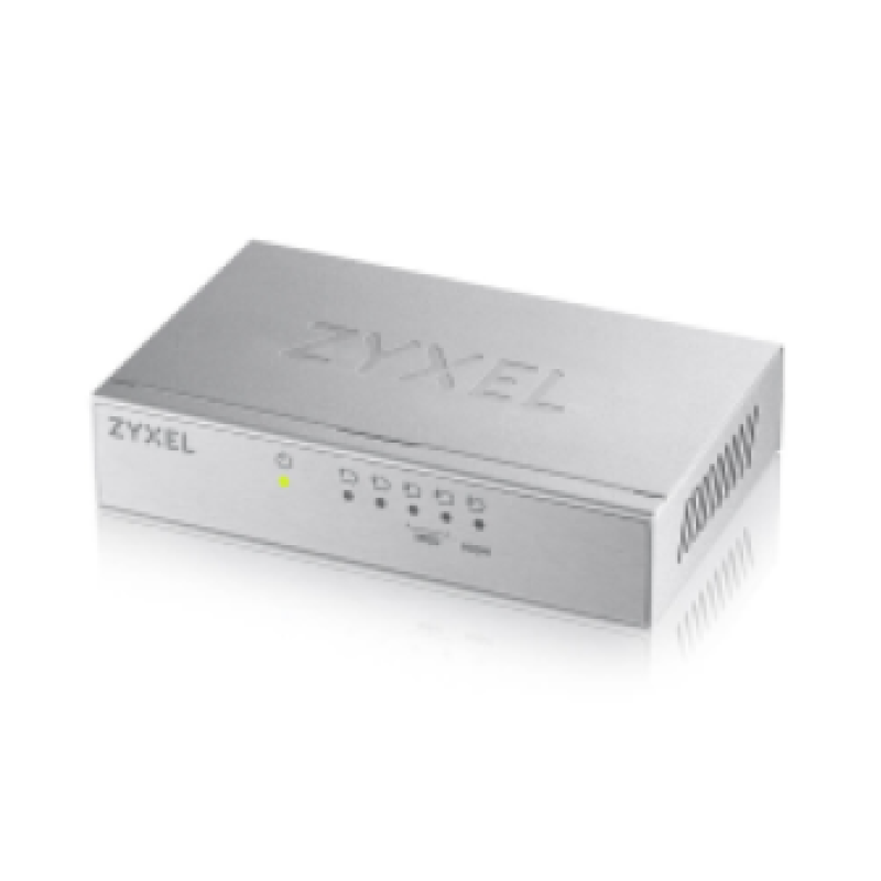 ZYXEL SWITCH GS-105B, 5 PORTS 100/1000Mbps, WORKGROUP GIGABIT SWITCH, 2YW.