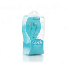 Ακουστικά με Μικρόφωνο Candy REMAX Μπλε
