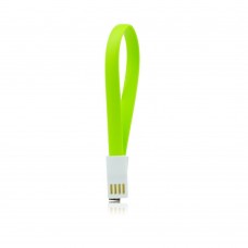 USB Καλώδιο για iPhone-με μαγνήτη 5/5C/5S/6/6+ 20cm πράσινο